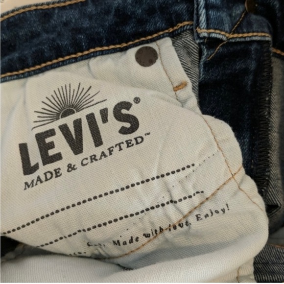 Levi's Made and Crafted 721 Skinny High Rise Jeans - Picture 2 of 4